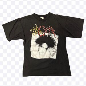 VINTAGE The Cure Lullaby Shirt Tee single stitch Mens XL Black 90s USA rare